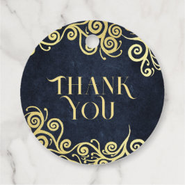 Etiquetas Para Lembrancinhas Marinho Barroco Elegante E Casamento Chic Dourado 