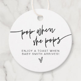 Etiquetas Para Lembrancinhas MARLO Modern Bold Pop Quando Pop Chá