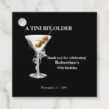 Martini Tini Bit Mais Velho de 40 Anos de Idade pa