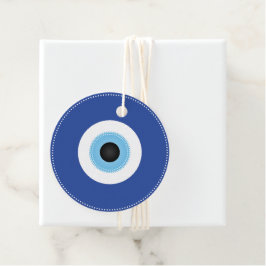 Etiquetas Para Lembrancinhas Mau grego azul branco