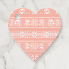 Etiquetas Para Lembrancinhas MAZIPOODLES Floral Striped Ribbed Knitting 202