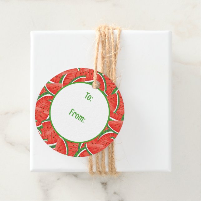 Etiquetas Para Lembrancinhas Melancia fresca (In Situ)