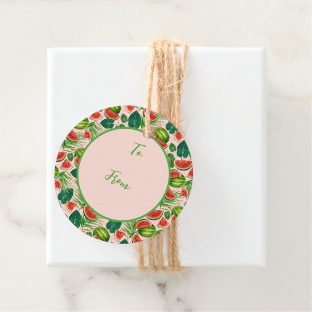 Etiquetas Para Lembrancinhas Melancia fresca (In Situ)