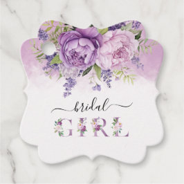 Etiquetas Para Lembrancinhas Menina de Chuveiro de Noiva com Flores de Jardim R