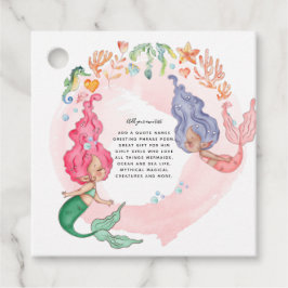 Etiquetas Para Lembrancinhas MERMAIDS Personalizado
