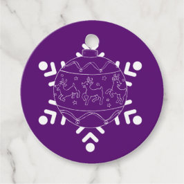 Etiquetas Para Lembrancinhas Midnight Baby Reindeer