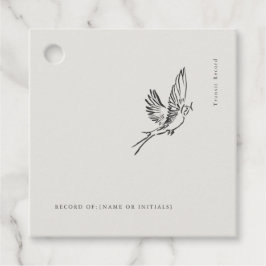 Etiquetas Para Lembrancinhas Migratory Swallow- Naturalist Menagerie Archive 