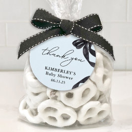 Etiquetas Para Lembrancinhas Modern Hello Baby Watercolor Chá de fraldas Arco P