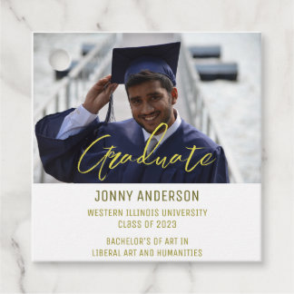 Etiquetas Para Lembrancinhas Modern Minimalist Photo and Script