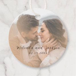 Etiquetas Para Lembrancinhas Modern Photo Wedding