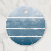 Modern Shibori Ombre Retro Tie Dye Hippie Indigo