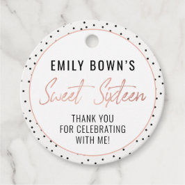 Etiquetas Para Lembrancinhas Modern Sweet Sessenta Marcas De Favor Da Festa de