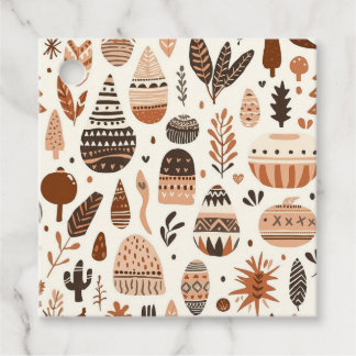 Etiquetas Para Lembrancinhas Moderno Design de Luxo Boho Elegante