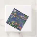 Etiquetas Para Lembrancinhas Monet Water Lily - Pintura de plataforma<br><div class="desc">Monet Water Lily - Esta pintura clássica de Monet foi pintada por Claude Monet em 1916. Faz parte da sua famosa coleção de lírios aquáticos onde ele pinta em seu jardim em Giverney,  França. Uma pintura de obra-prima.</div>