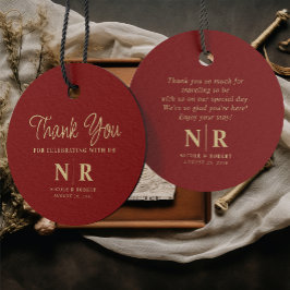 Etiquetas Para Lembrancinhas Monograma De Boas-Vindas Bag Ou Cesta