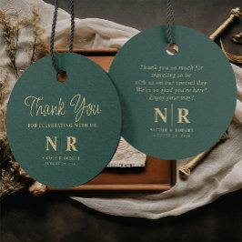 Etiquetas Para Lembrancinhas Monograma De Boas-Vindas Bag Ou Cesta