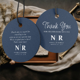 Etiquetas Para Lembrancinhas Monograma De Boas-Vindas Bag Ou Cesta