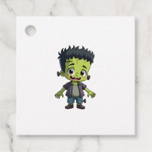 Etiquetas Para Lembrancinhas Monstro de Frankenstein - Camiseta de desenho anim