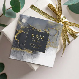 Etiquetas Para Lembrancinhas Moody Ink Charmalho Dourado Abstrato ID988