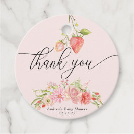 Etiquetas Para Lembrancinhas Morango | Chá de fraldas de Verão