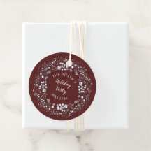 Morangos brancos, coroa de inverno, vermelho-marro