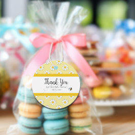 Etiquetas Para Lembrancinhas Mother-to-Bee Baby Shower Thank You