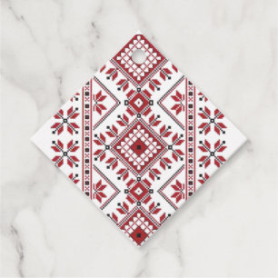 Etiquetas Para Lembrancinhas Motif tradicional romeno, Motif tradicional romeno