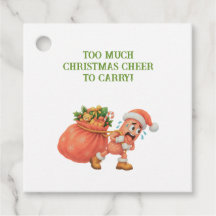Muito ânimo de Natal para carregar! Salame