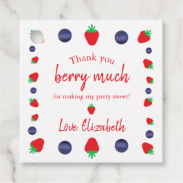 Etiquetas Para Lembrancinhas Muito Obrigado Berry Muito Obrigado