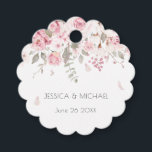 Etiquetas Para Lembrancinhas Multicoloração Floral Romântica Personalizada Past<br><div class="desc">Etiquetas de Favoritos Multicolores Florais Românticas Personalizadas Pastel</div>