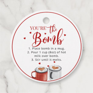 Etiquetas Para Lembrancinhas Namorados Bomba de chocolate quente