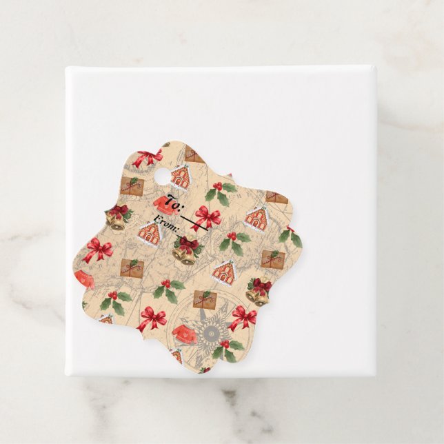 Etiquetas Para Lembrancinhas Natal clássico (In Situ)