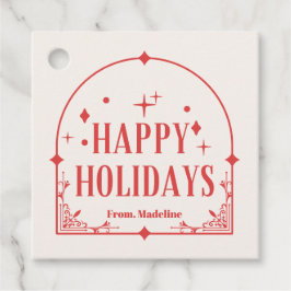 Etiquetas Para Lembrancinhas natal de festa de tarô moderno