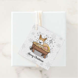 Etiquetas Para Lembrancinhas Natal Natividade Pembroke Welsh Corgi (red1) Diver