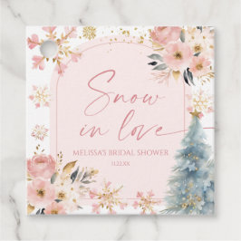 Etiquetas Para Lembrancinhas Neve No Amor Floco De Neve Rosa Noivado De Inverno