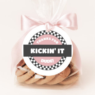 Etiquetas Para Lembrancinhas Noivado do Skateboard Checkered Girls