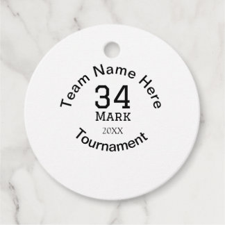 Etiquetas Para Lembrancinhas Nome da equipe aqui adicione nome e texto do ano d