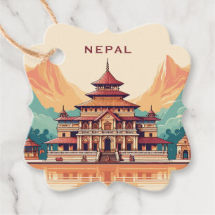 Etiquetas Para Lembrancinhas Nome e texto personalizados no Nepal