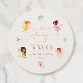 Etiquetas Para Lembrancinhas Nossa pequena fada Festa de segundo aniversário En