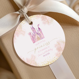 Etiquetas Para Lembrancinhas Nossa Pequena Princesa Festa de aniversário do Cas