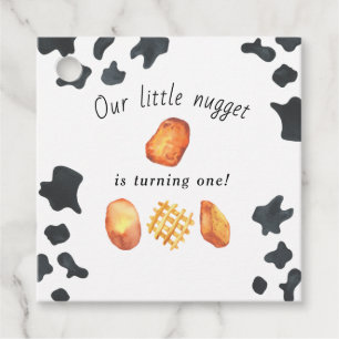 Etiquetas Para Lembrancinhas Nosso Pequeno Nugget está fazendo um Aniversário d