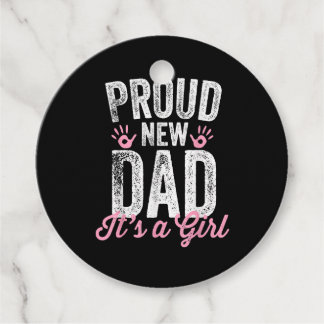 Etiquetas Para Lembrancinhas Novo papai Orgulhoso É Uma Garota Oferece ao Pai q