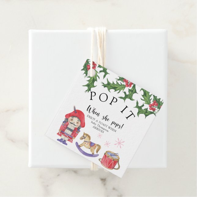 Etiquetas Para Lembrancinhas Nutcracker - Pop! (In Situ)