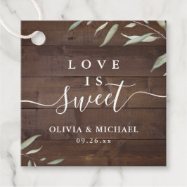 Etiquetas Para Lembrancinhas O amor é um doce e elegante casamento rústico com 