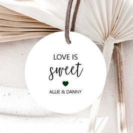 Etiquetas Para Lembrancinhas O amor é uma doce marca de presentes, casamento ve