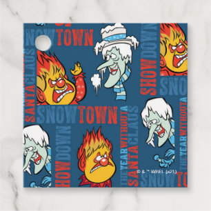 Etiquetas Para Lembrancinhas O ANO SEM O Showdown SANTA CLAUS™ Snowtown