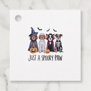 Etiquetas Para Lembrancinhas O Cachorro Halloween É Apenas Uma Pata Estranha