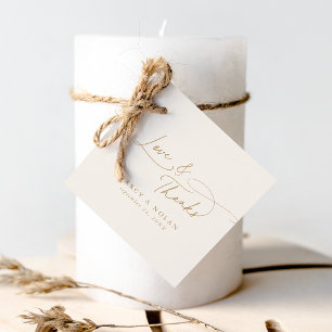 Etiquetas Para Lembrancinhas O Elegante Charm Ivory Dourado Casamento Obrigado