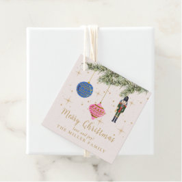 Etiquetas Para Lembrancinhas O Quebra-Nozes, rosa