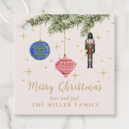 Etiquetas Para Lembrancinhas O Quebra-Nozes, rosa